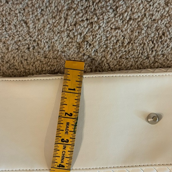 NEW Joy Mangano Drop Bag Tan Braided Faux Leather Oversize Carry On/Handbag. - Picture 8 of 12